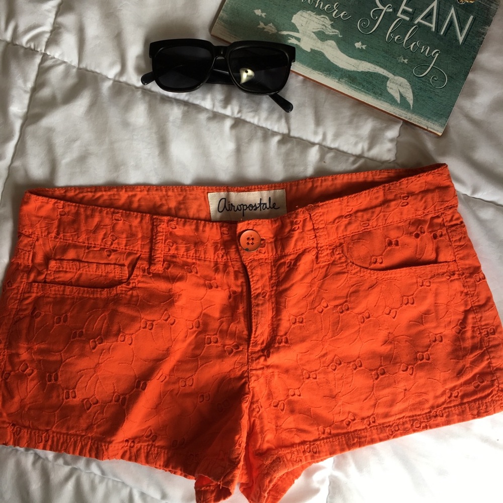 Orange sexy shorts🌼